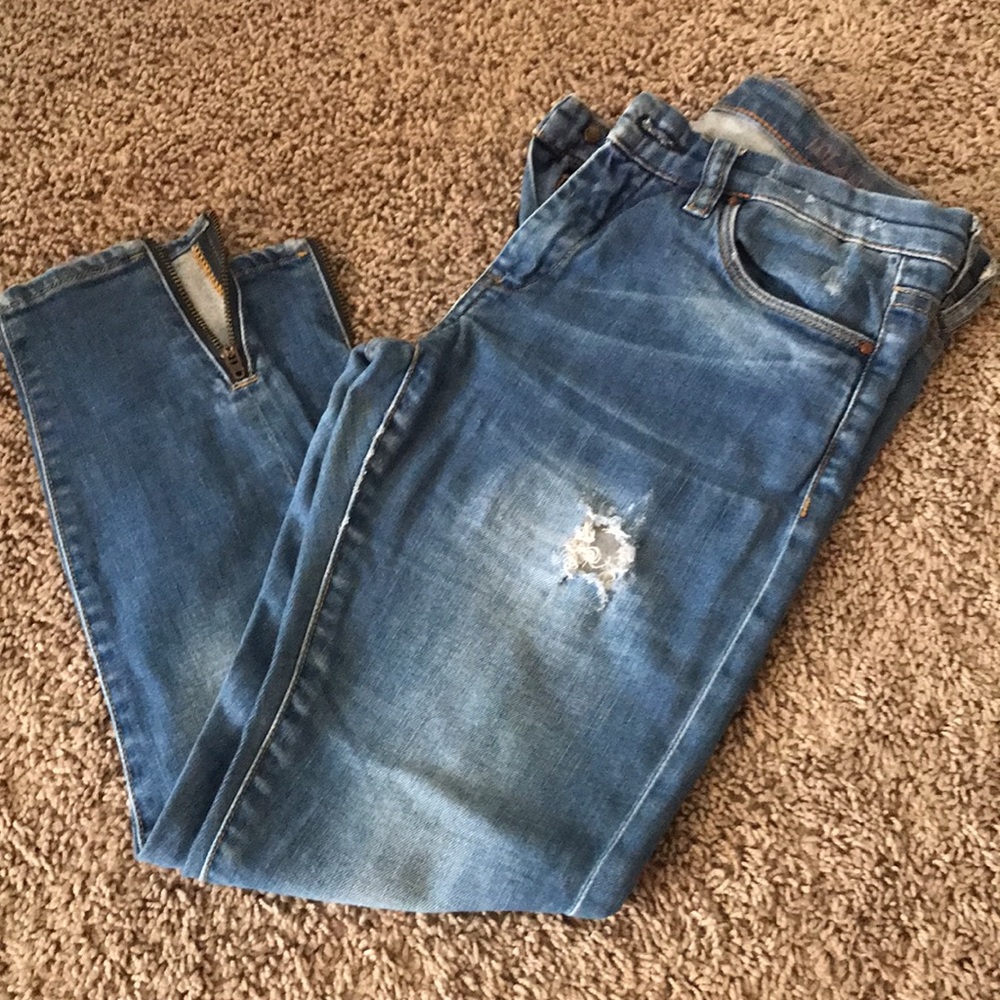 Blank NYC cropped denim jeans Size 28